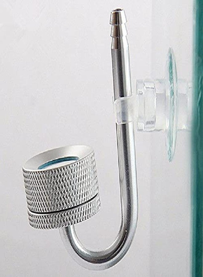 VAYINATO Petzlifeworld Mufan Stainless Steel Short Co2 Diffuser With Holding Sucker Free 2 Meter Transparent Co2 Tube - Image 4